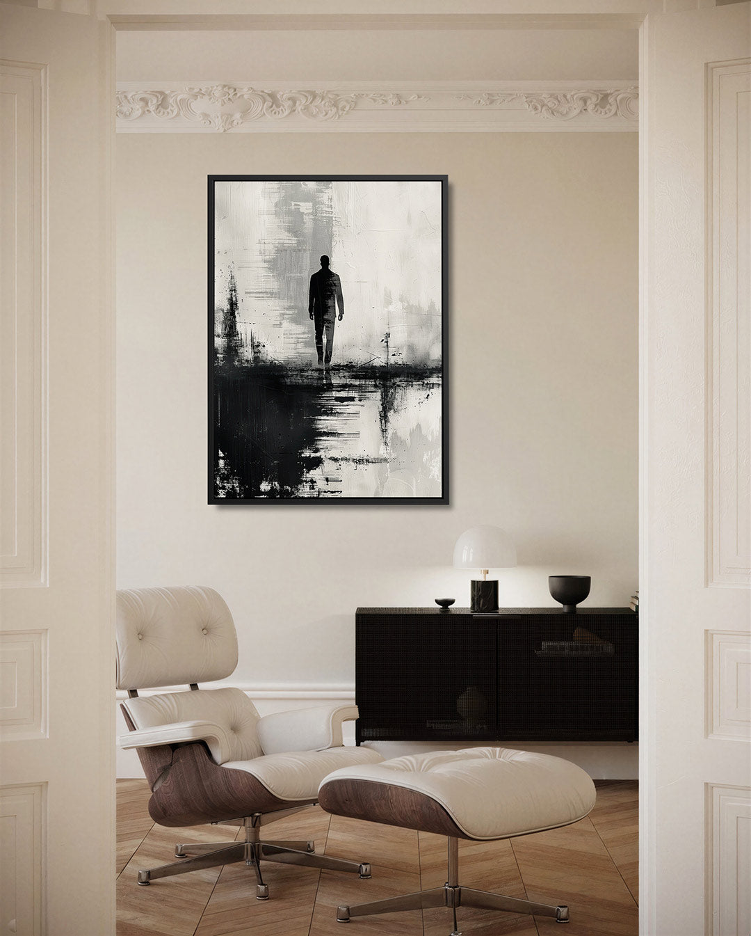 Stille reflectie Kunstwerk