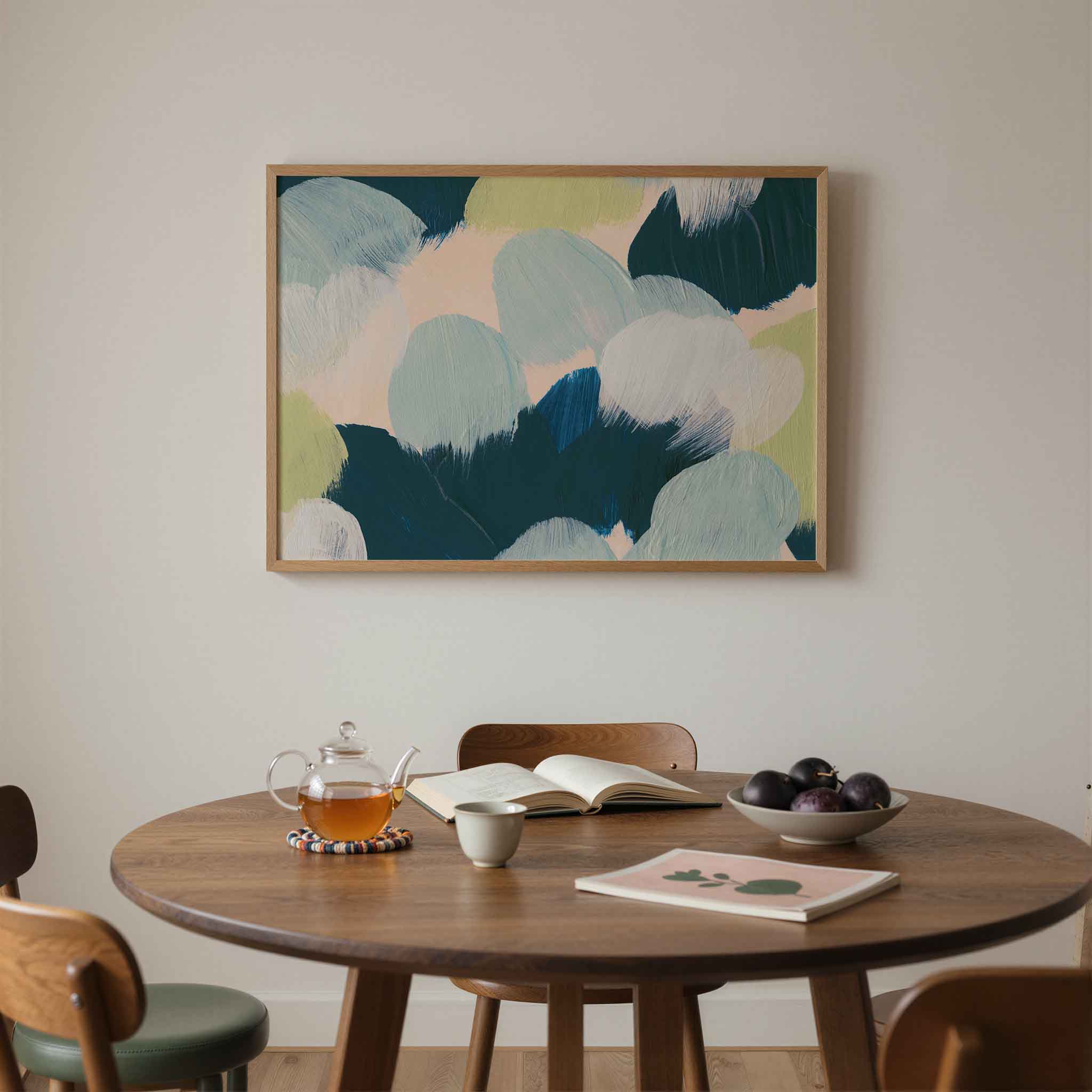 Abstracte vormen Poster