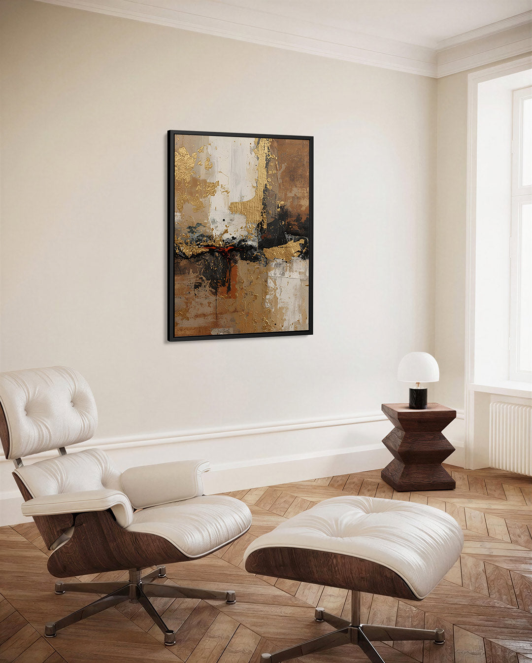 Gelaagde texturen Kunstwerk