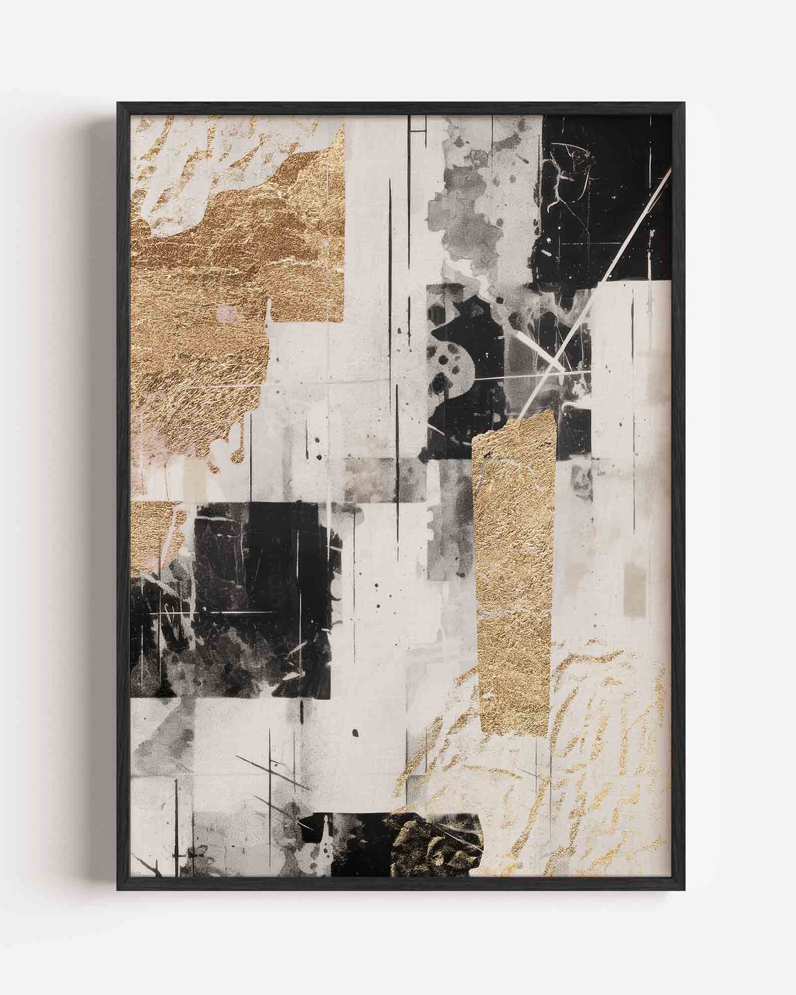 Abstracte vormen Poster