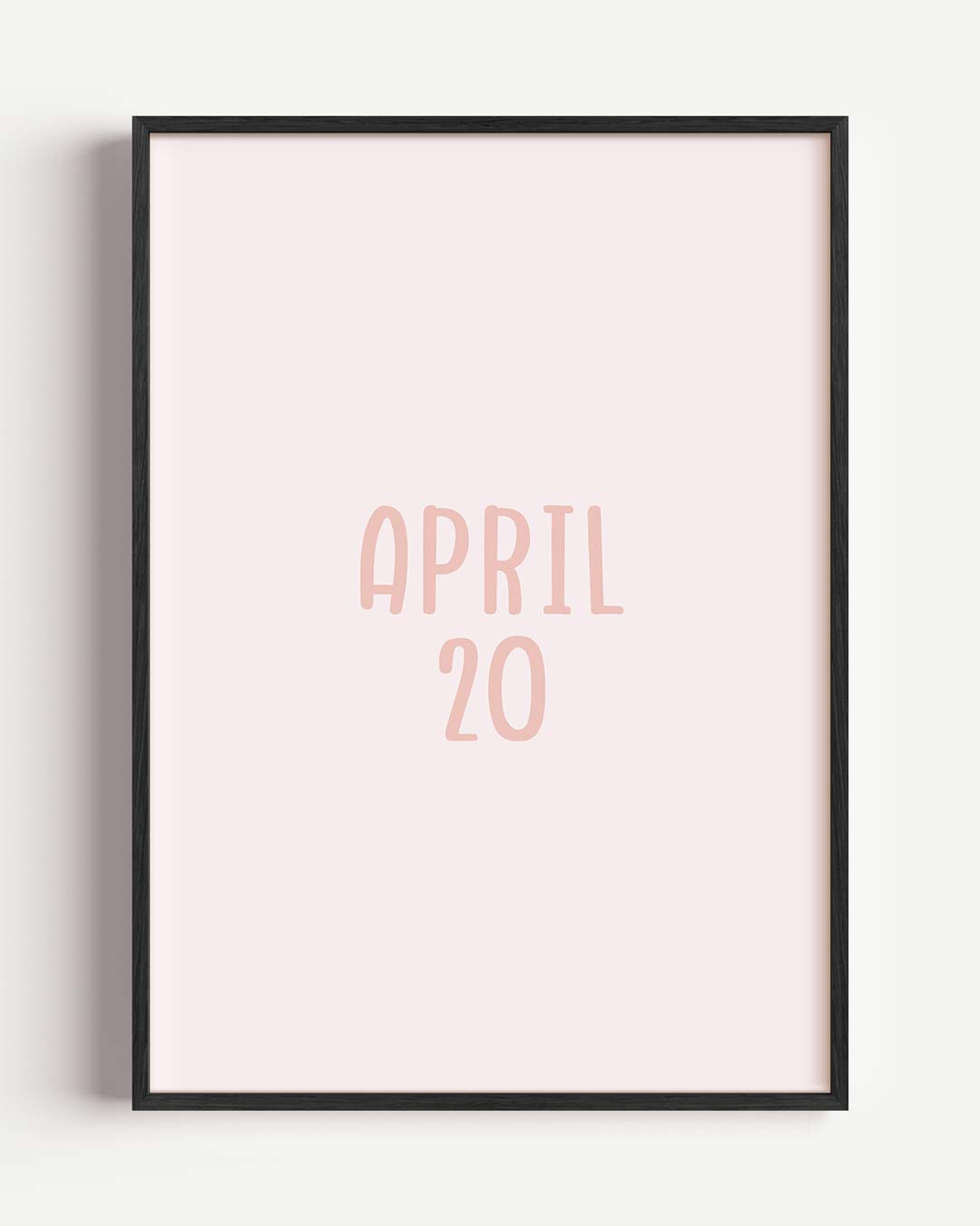 Datum Poster April 20 Poster-WallArtistic