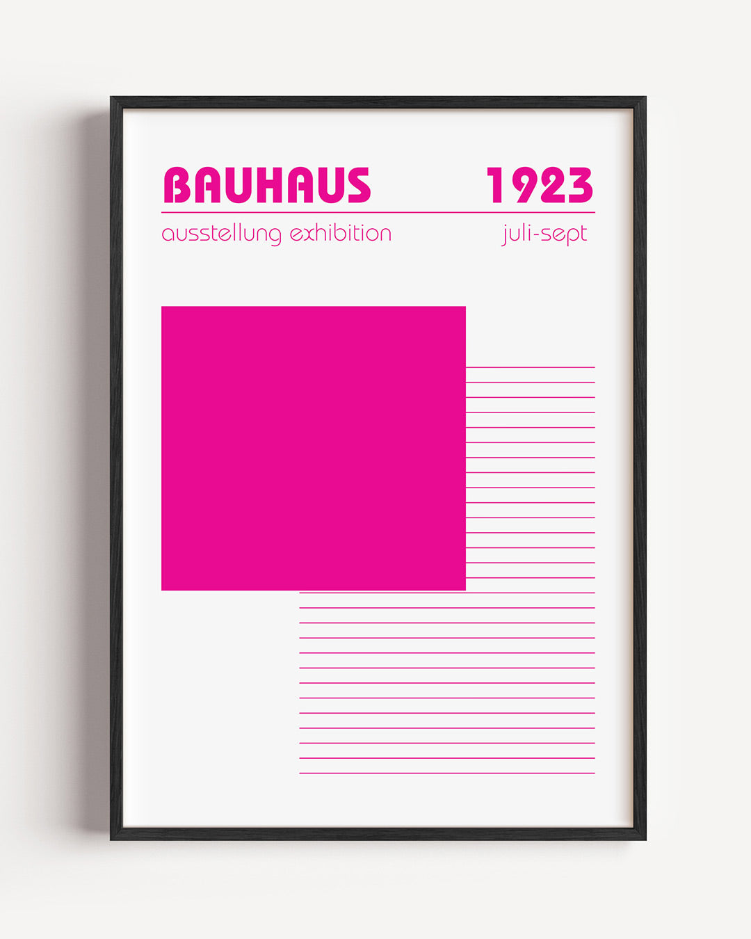 Kleur en lijnen Poster