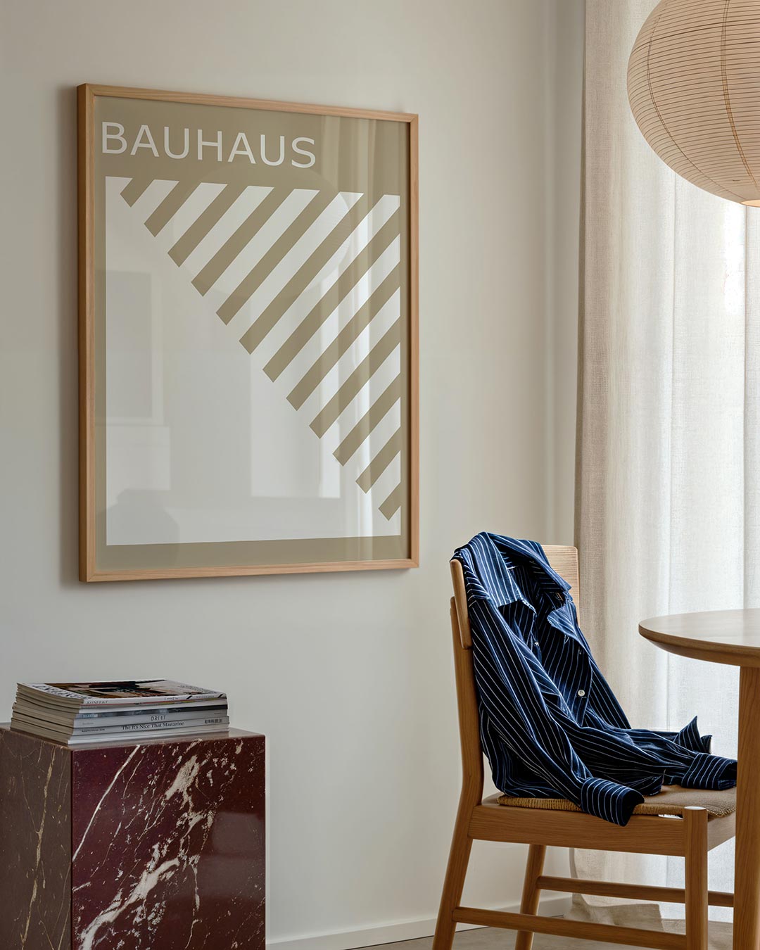 Diagonal lijnen Poster