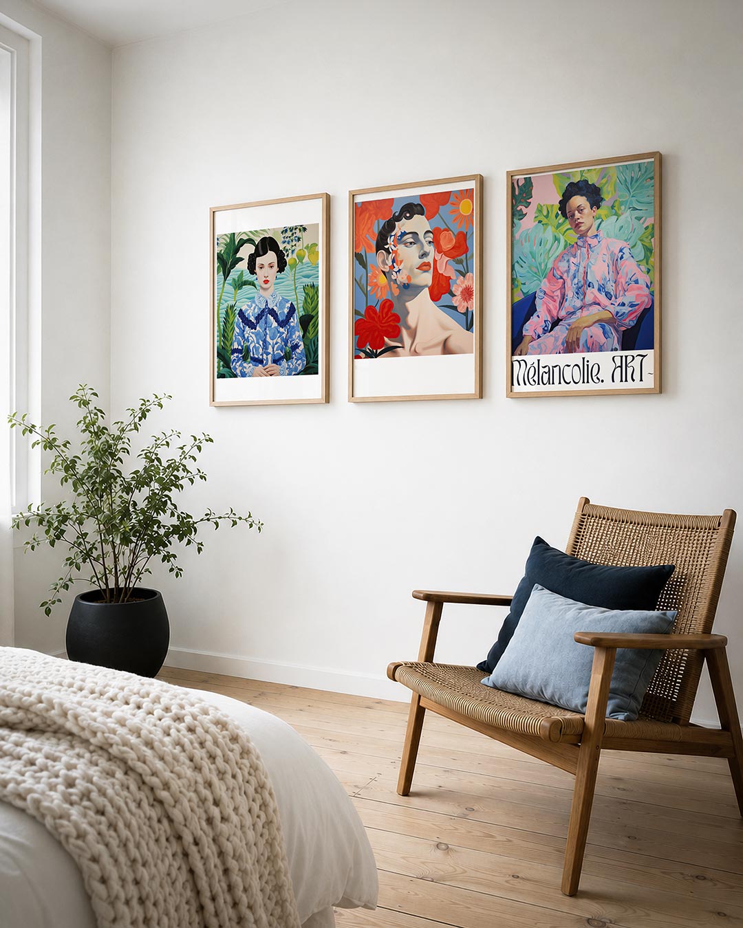 Natuurlijke harmonie Posterset