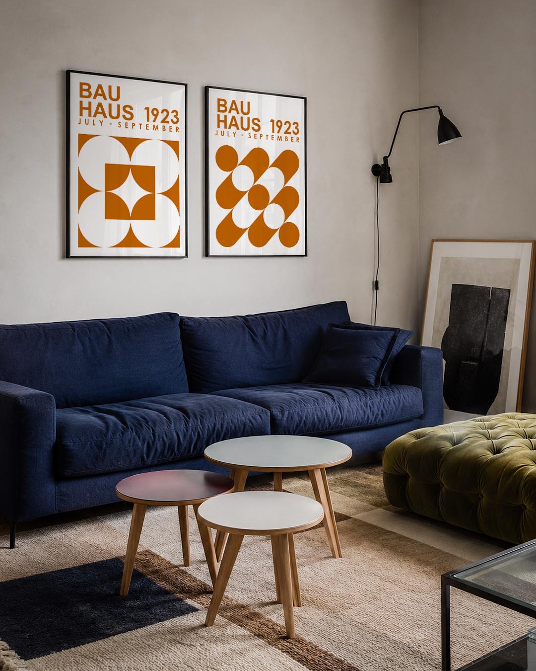 Cirkel en vierkant Posterset