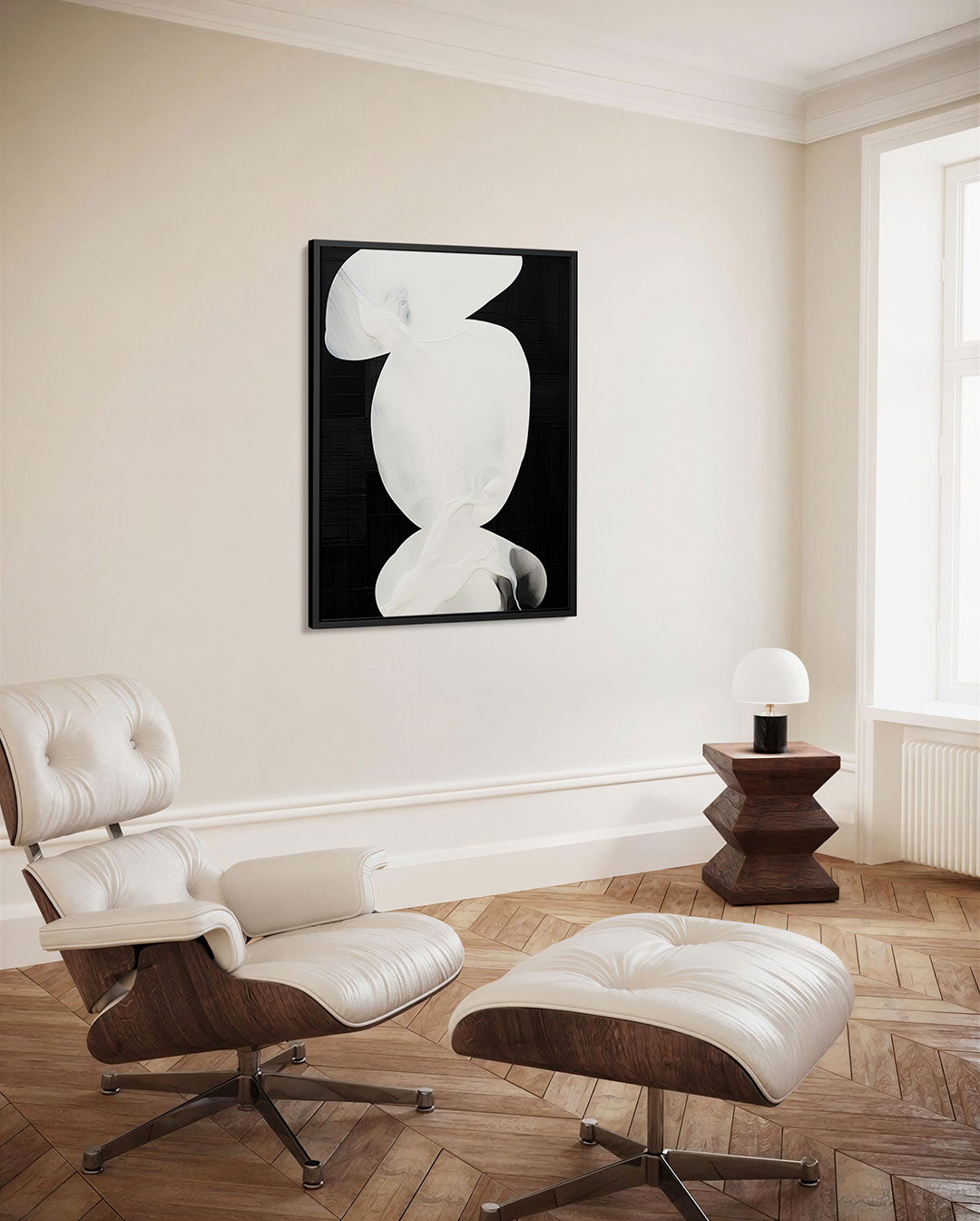 Organische vormen Kunstwerk