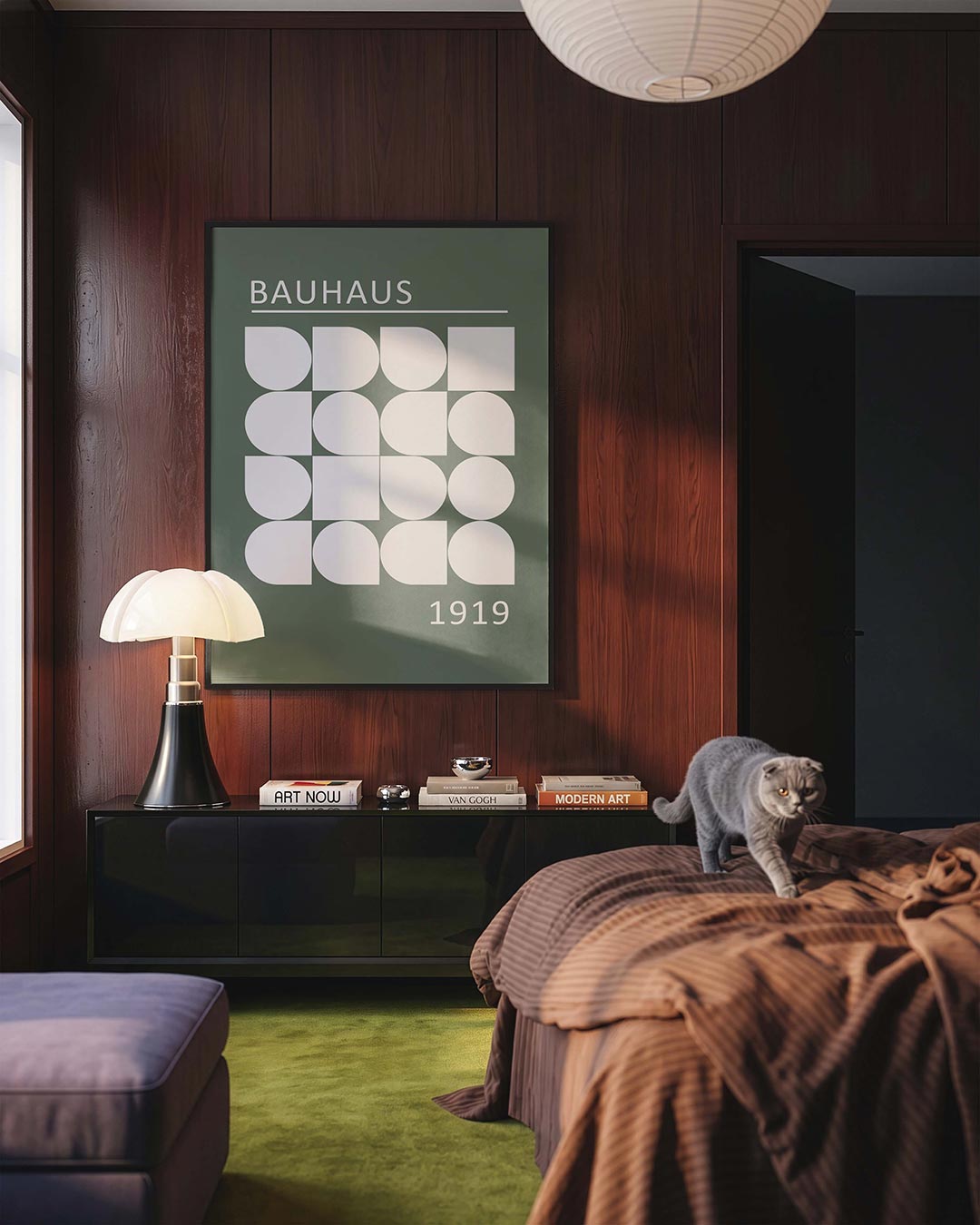 Vormritme en balans Poster
