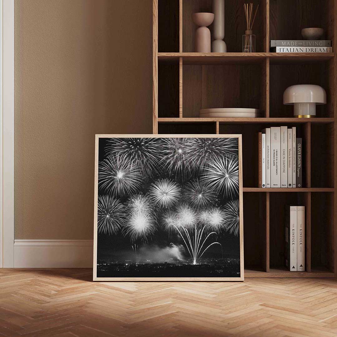 Vuurwerk explosie Poster