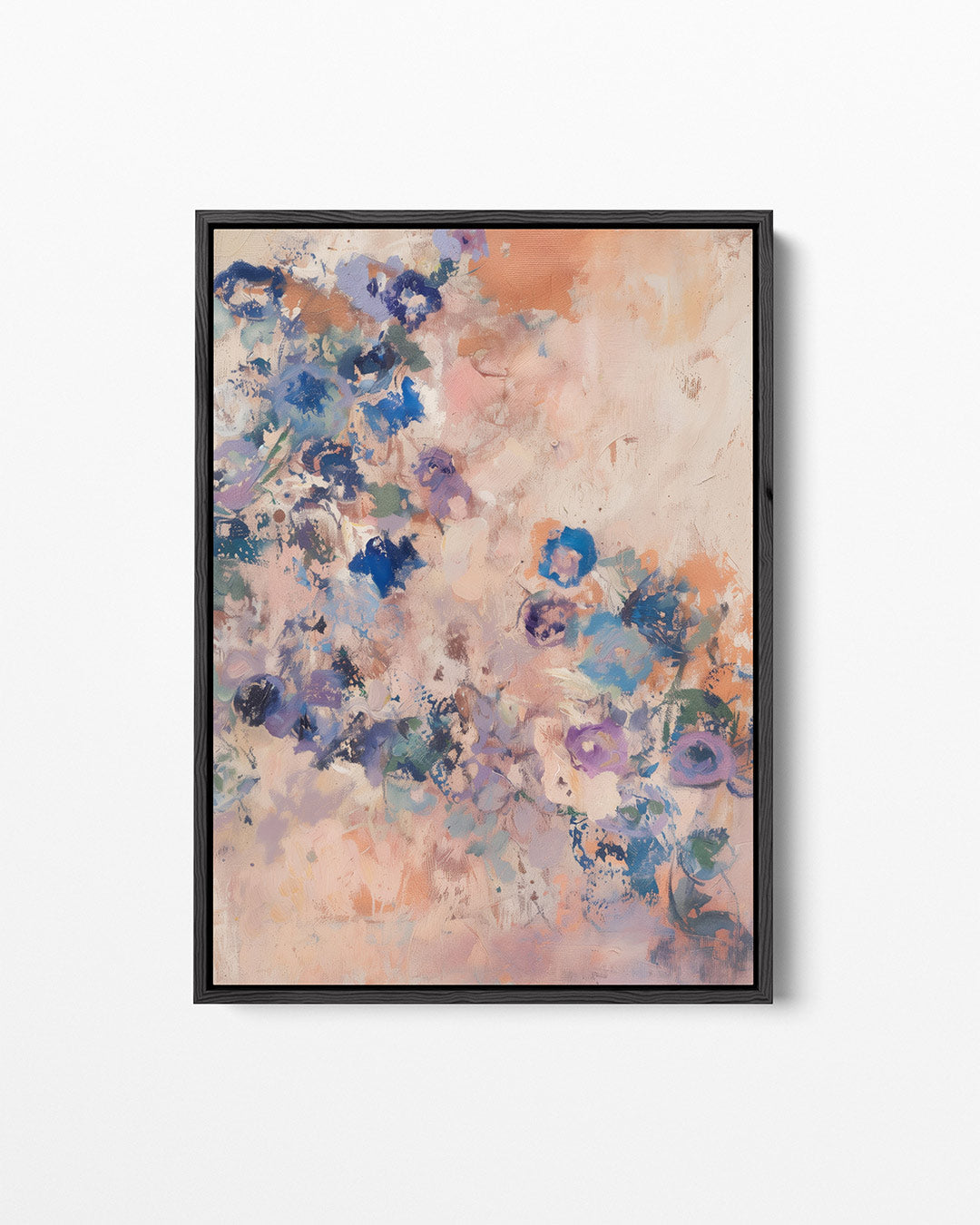 Kleurrijke bloemenexplosie Kunstwerk