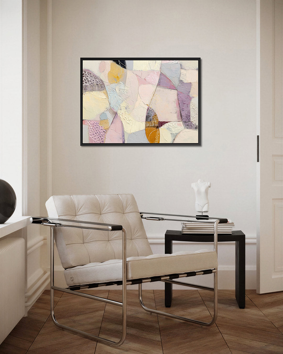 Organische vormen compositie Kunstwerk