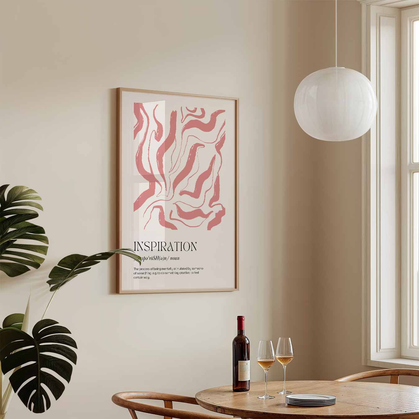 Inspirerende Abstracte Poster-WallArtistic