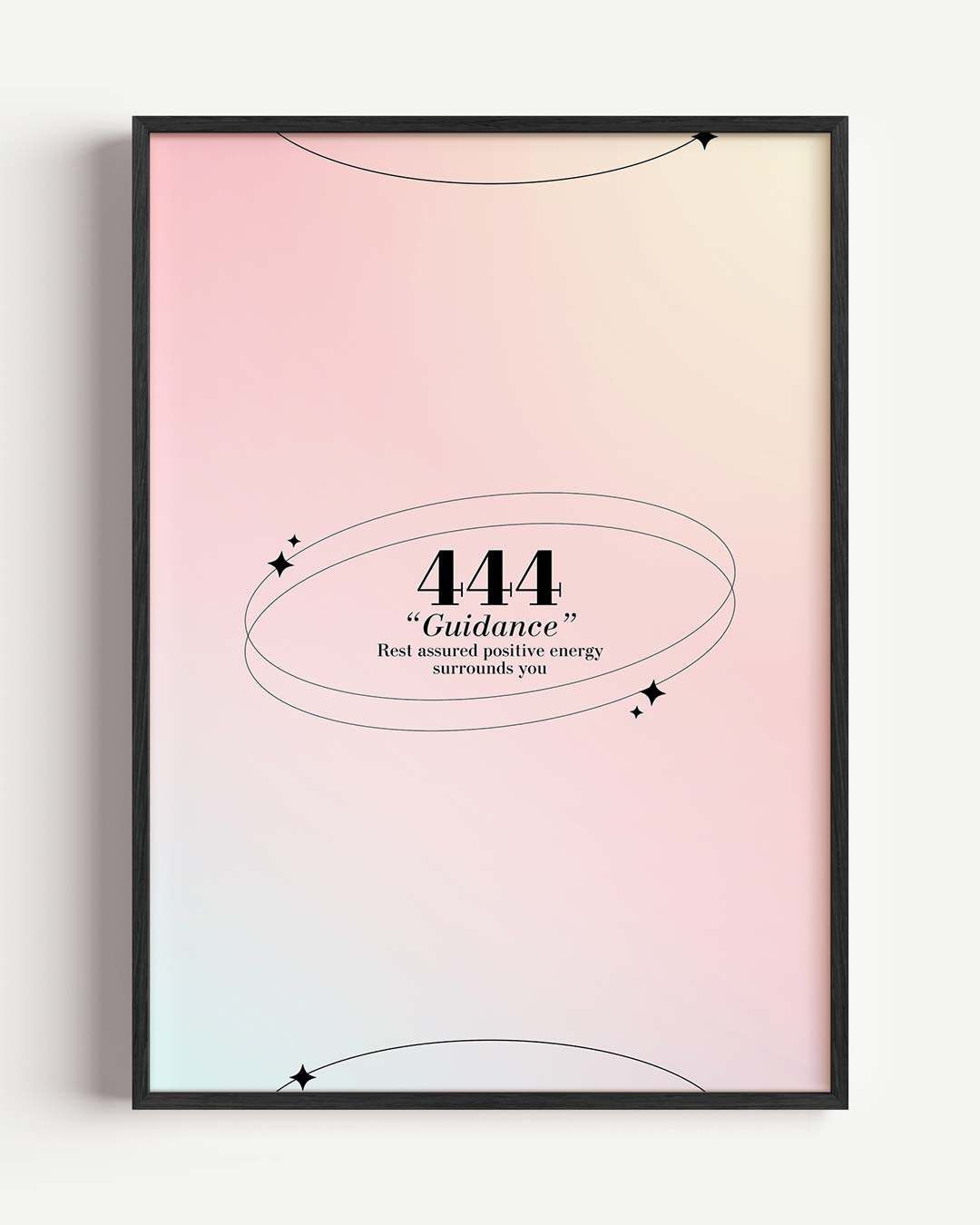 Inspirerende 444 Poster-WallArtistic