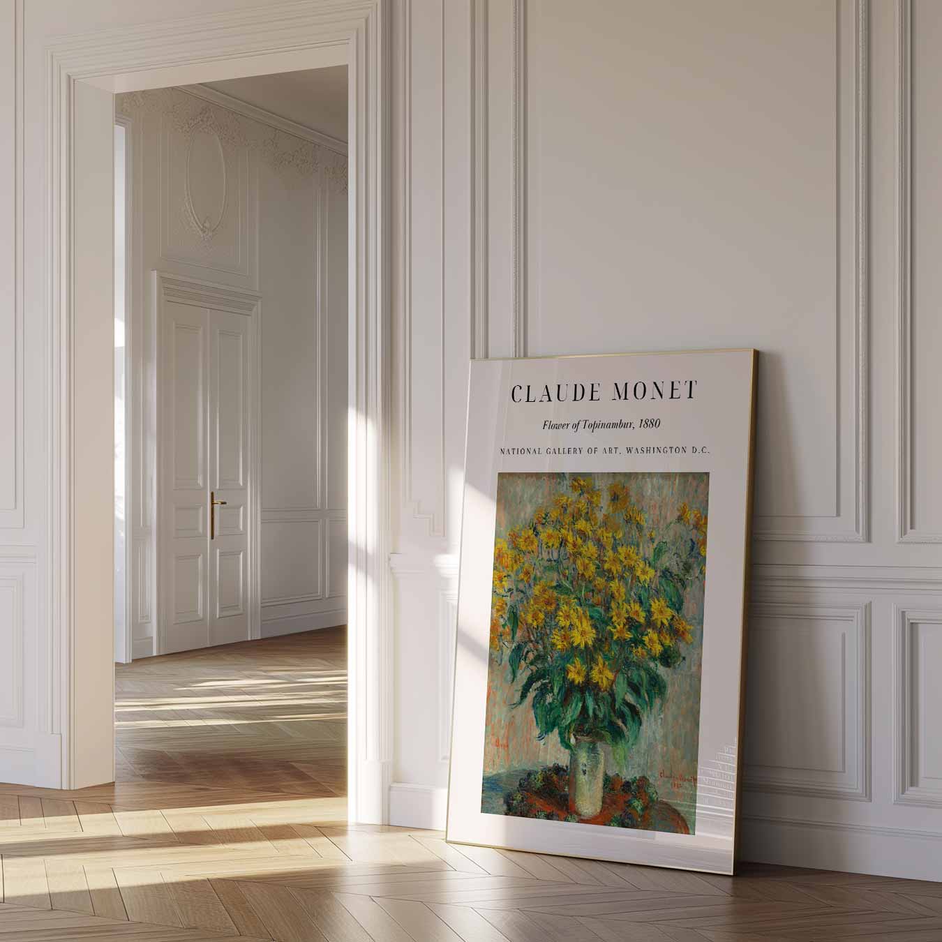 Monet's Bloemenpracht Poster-WallArtistic