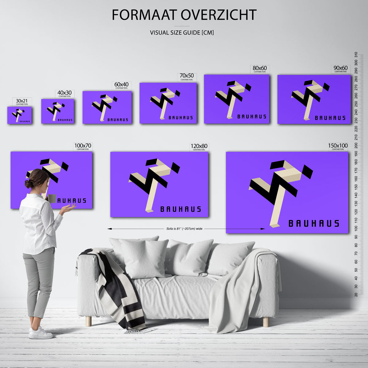 Vorm en beweging Poster