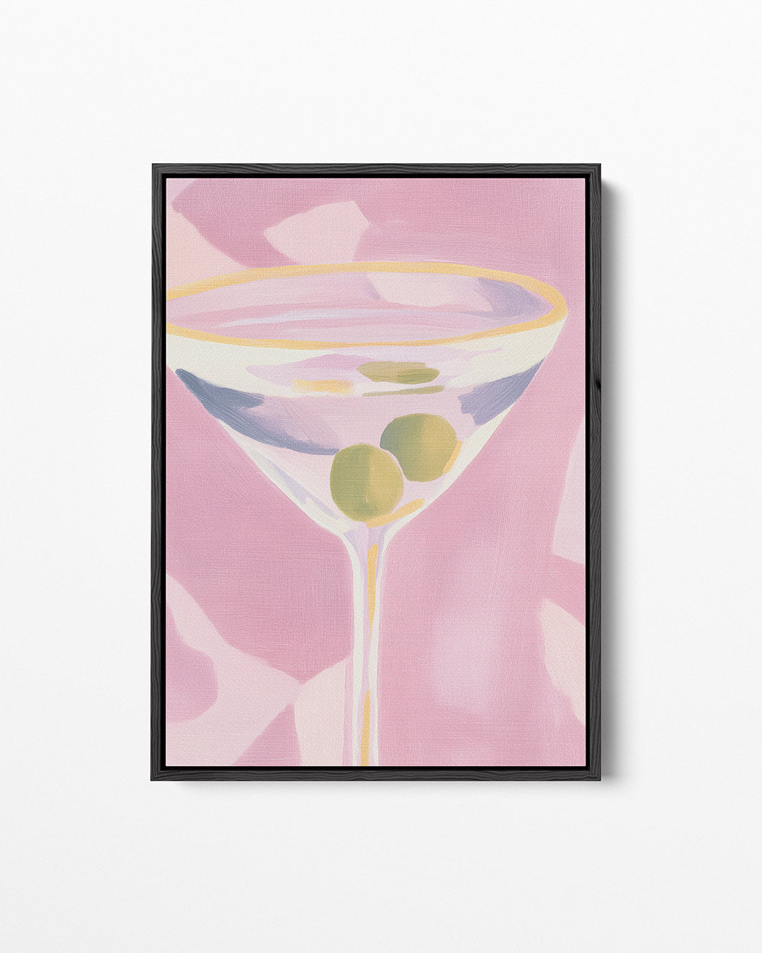 Cocktail met olijven Kunstwerk