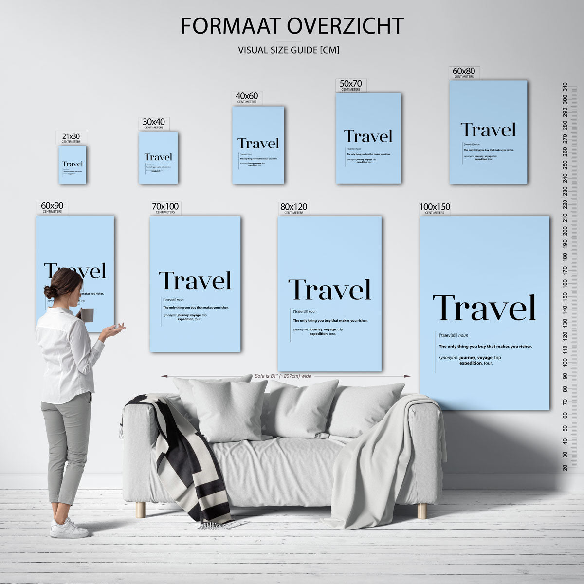 Travel definitie Poster