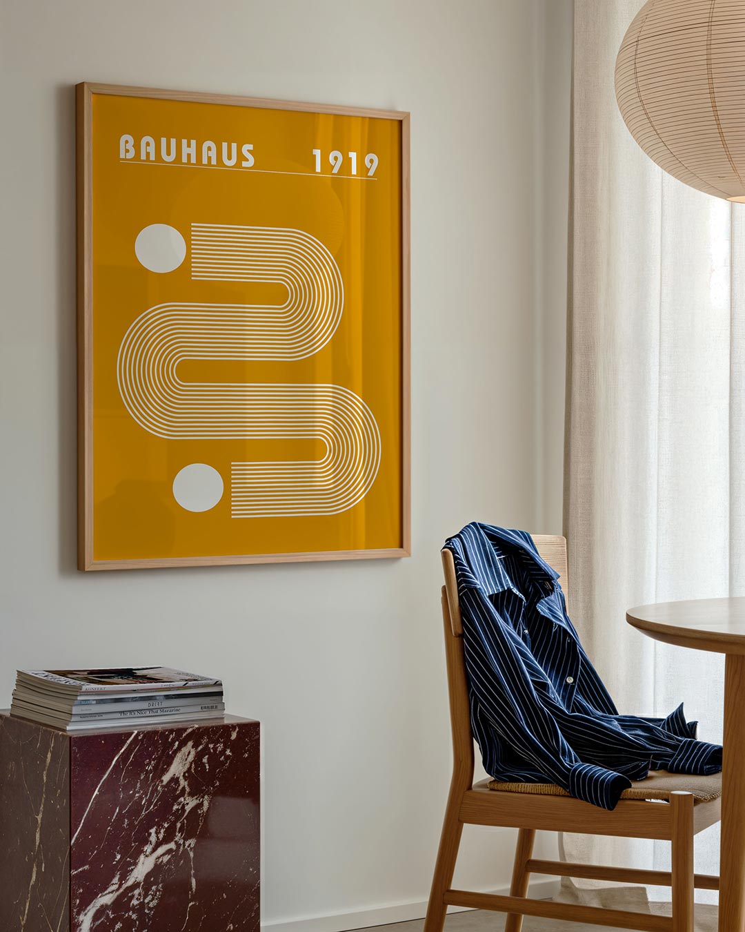 Lijnen en vlakkenspel Poster