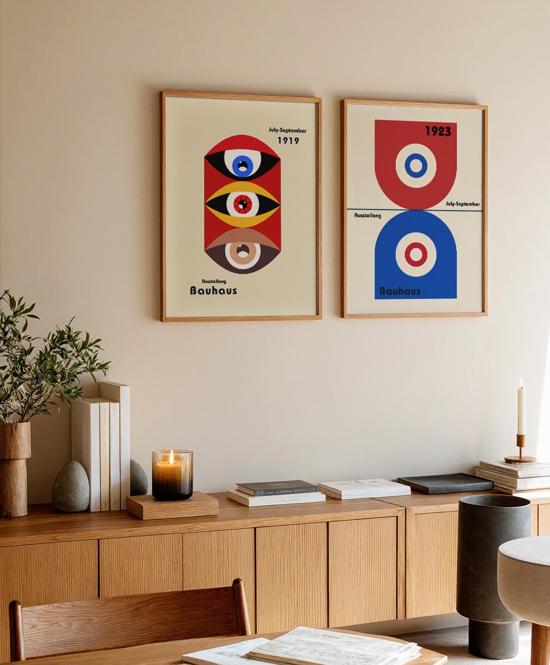 Oogvormen en kleuren Posterset