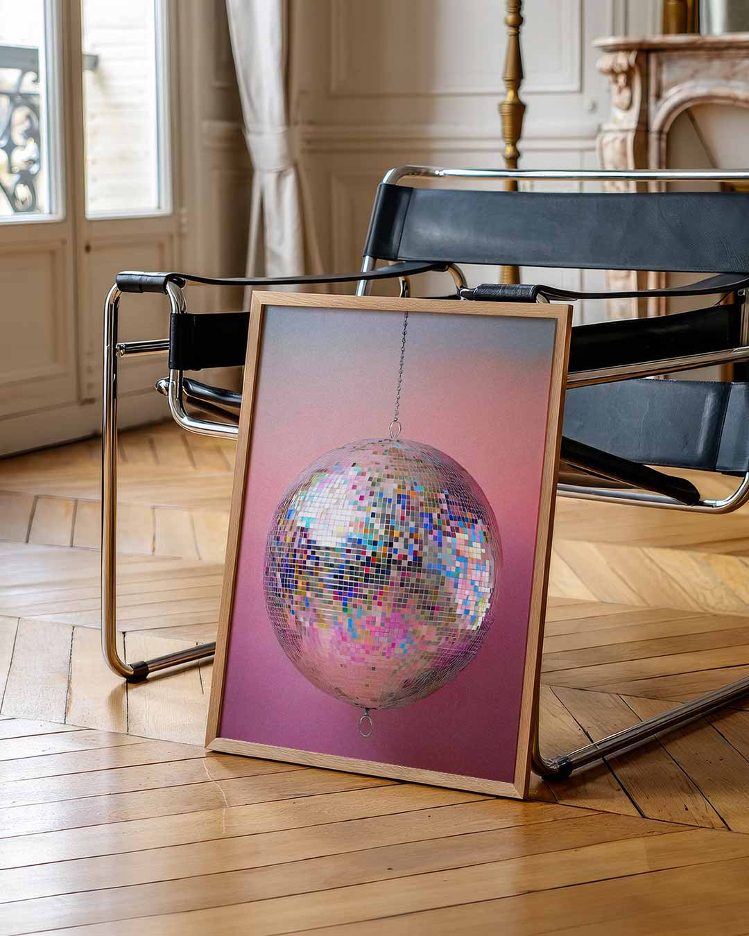 Glamour Disco Poster-WallArtistic