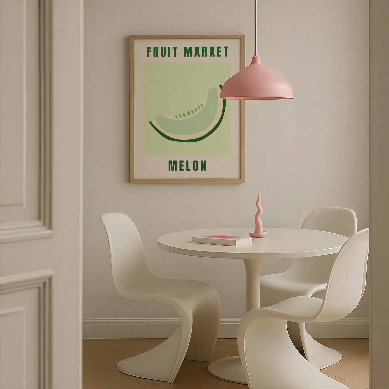 Fruitmarkt Meloen Poster-WallArtistic