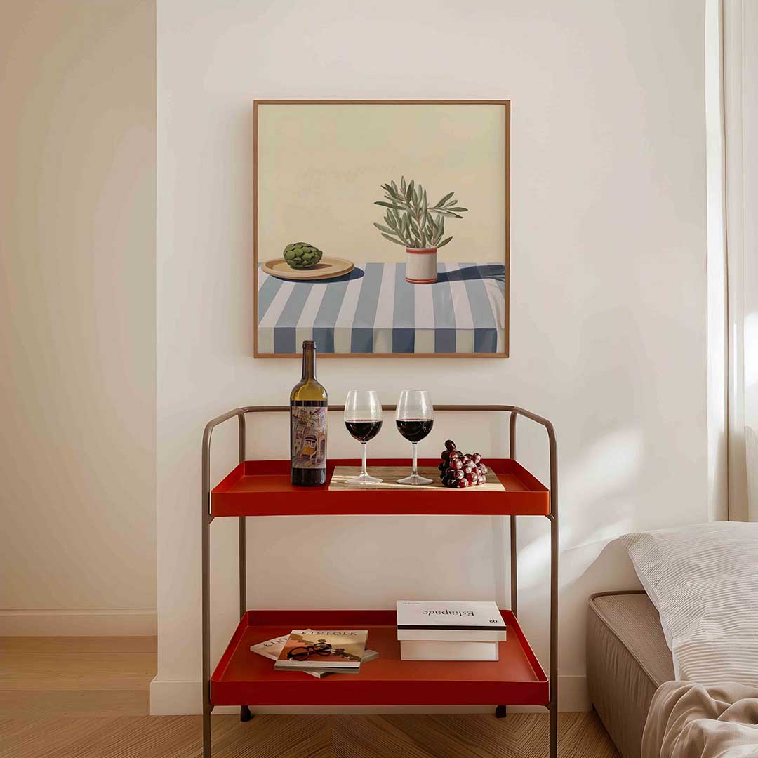 Plant en artisjok Poster