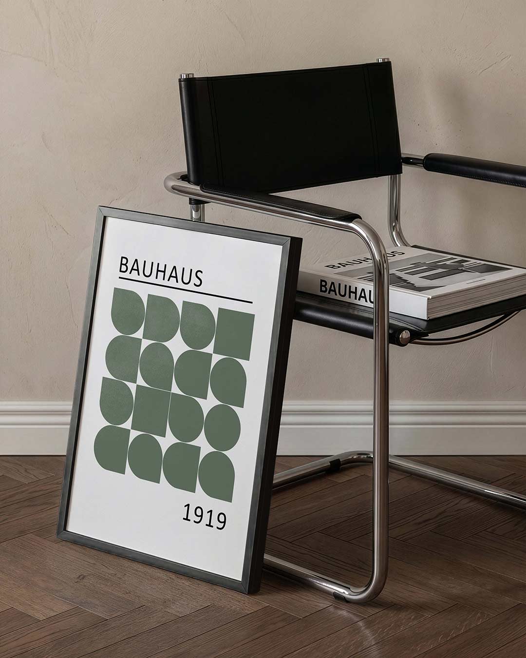 Vormritme en lijnen Poster