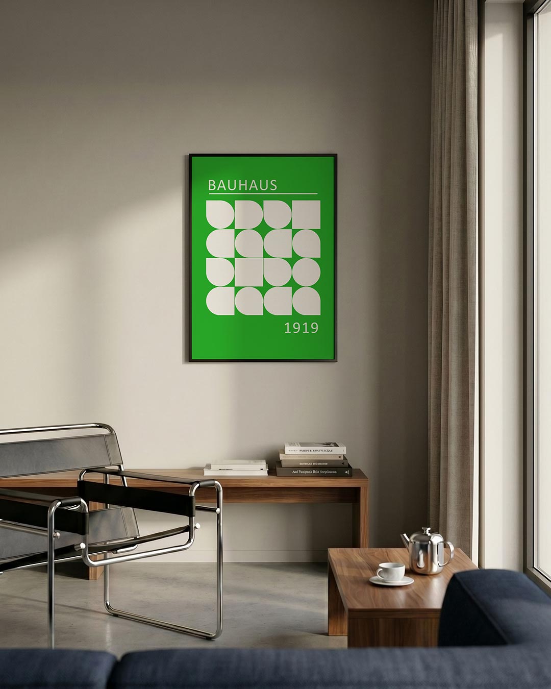 Vormritme en kleur Poster