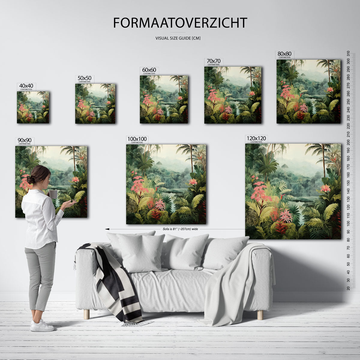 Tropische planten Poster
