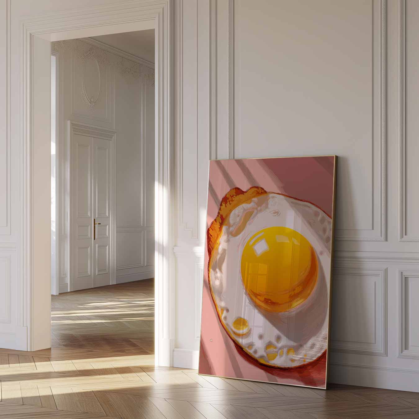 Sunny Breakfast Delight Poster-WallArtistic