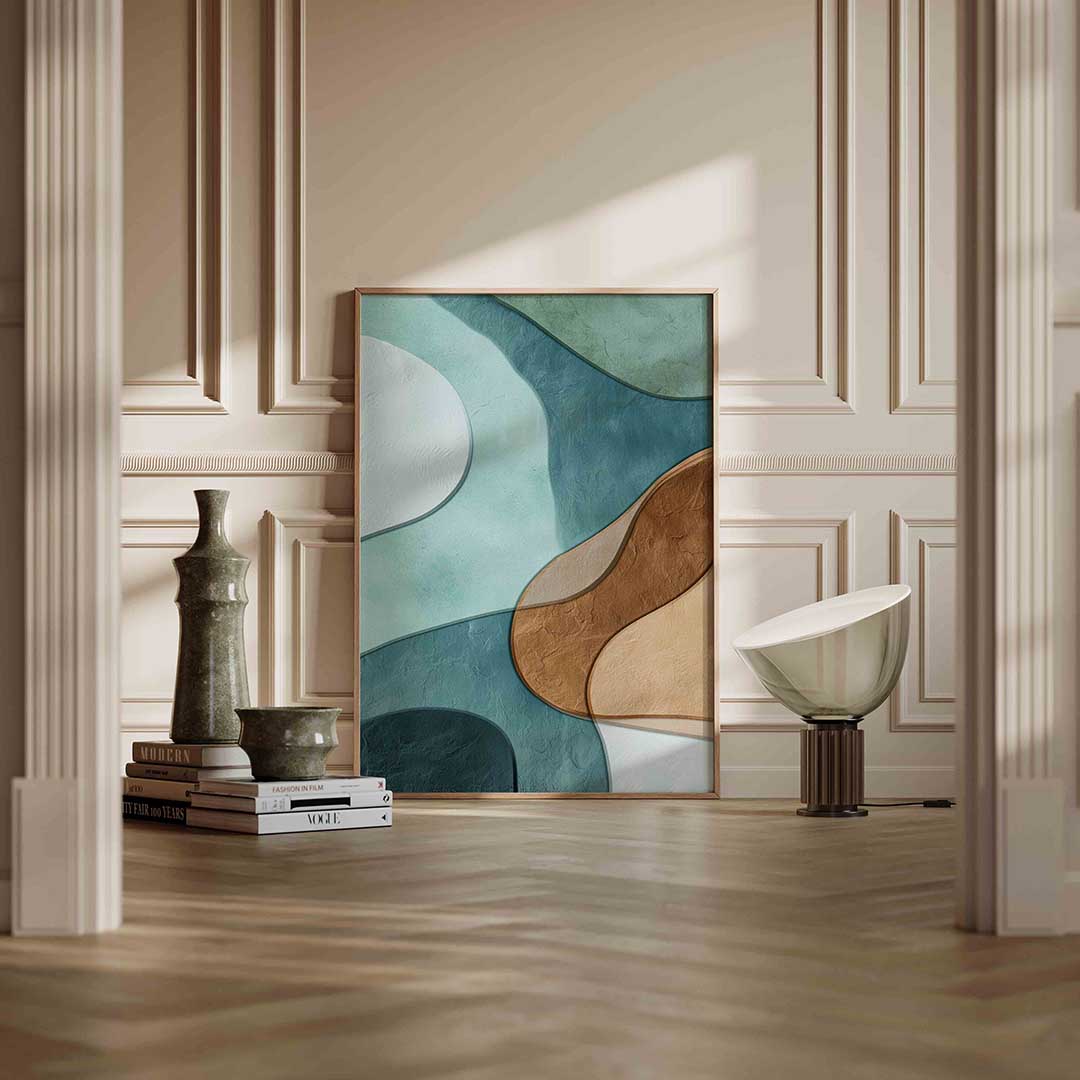 Abstracte vormen Poster