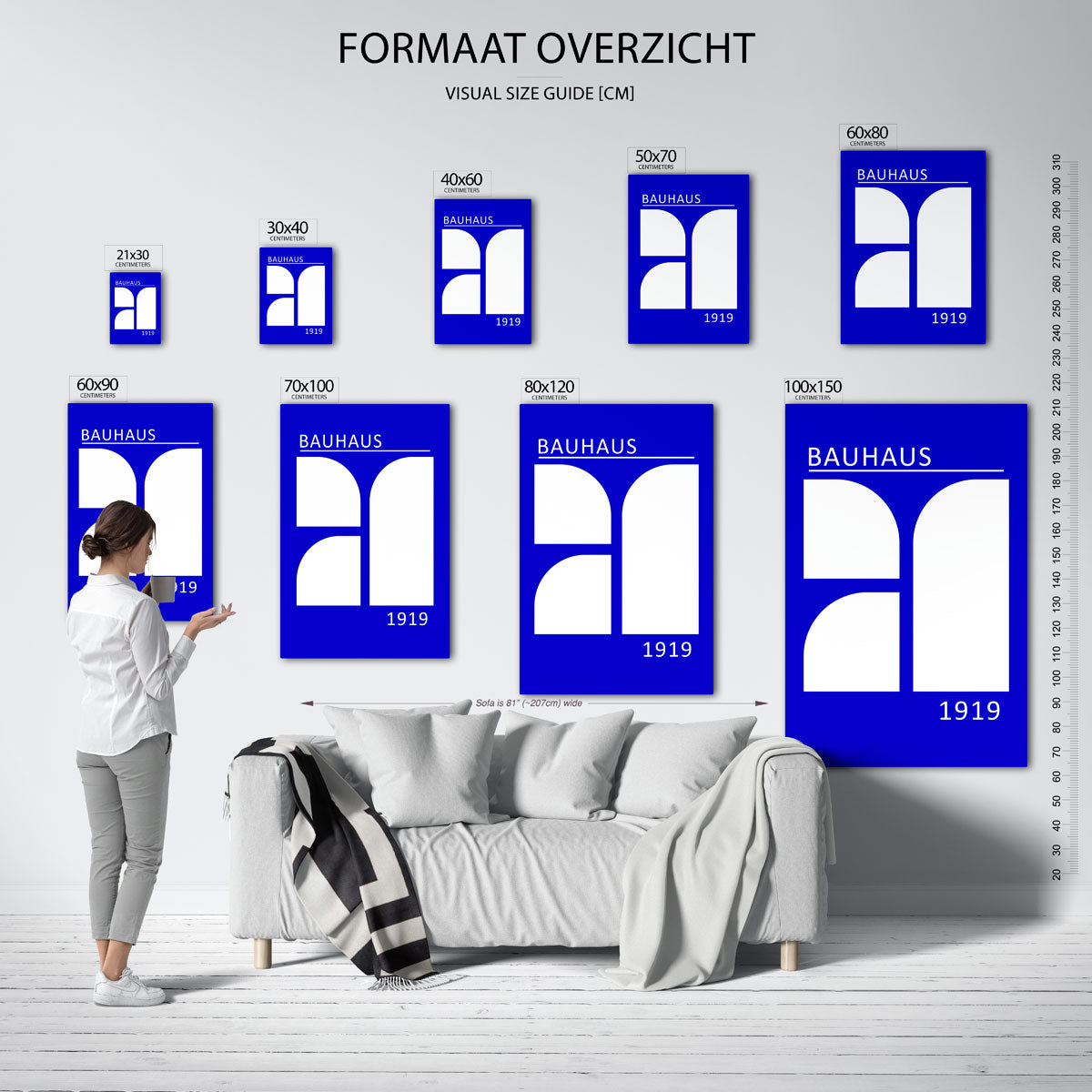 Vormen en vlakken Poster