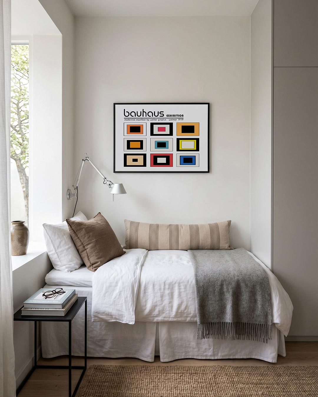 Vorm en kleurvlakken Poster