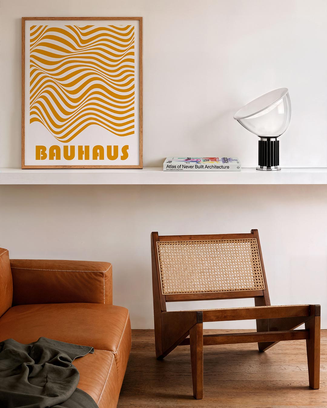 Golvend lijnenspel Poster