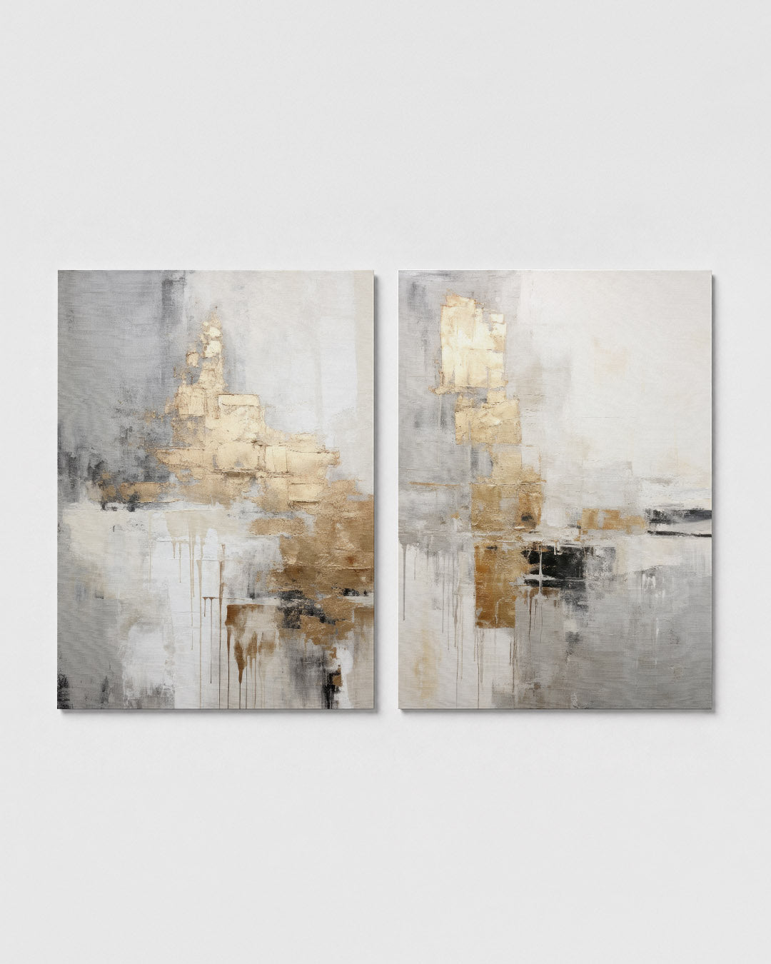 Gouden vervaging Posterset