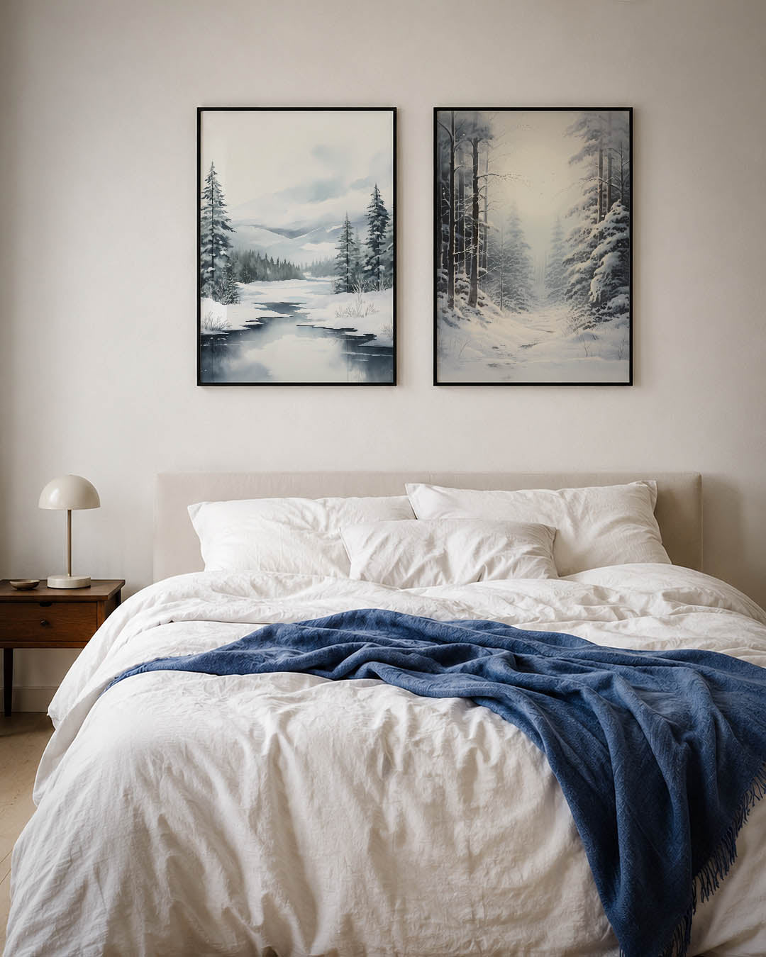 Winterse sereniteit Posterset