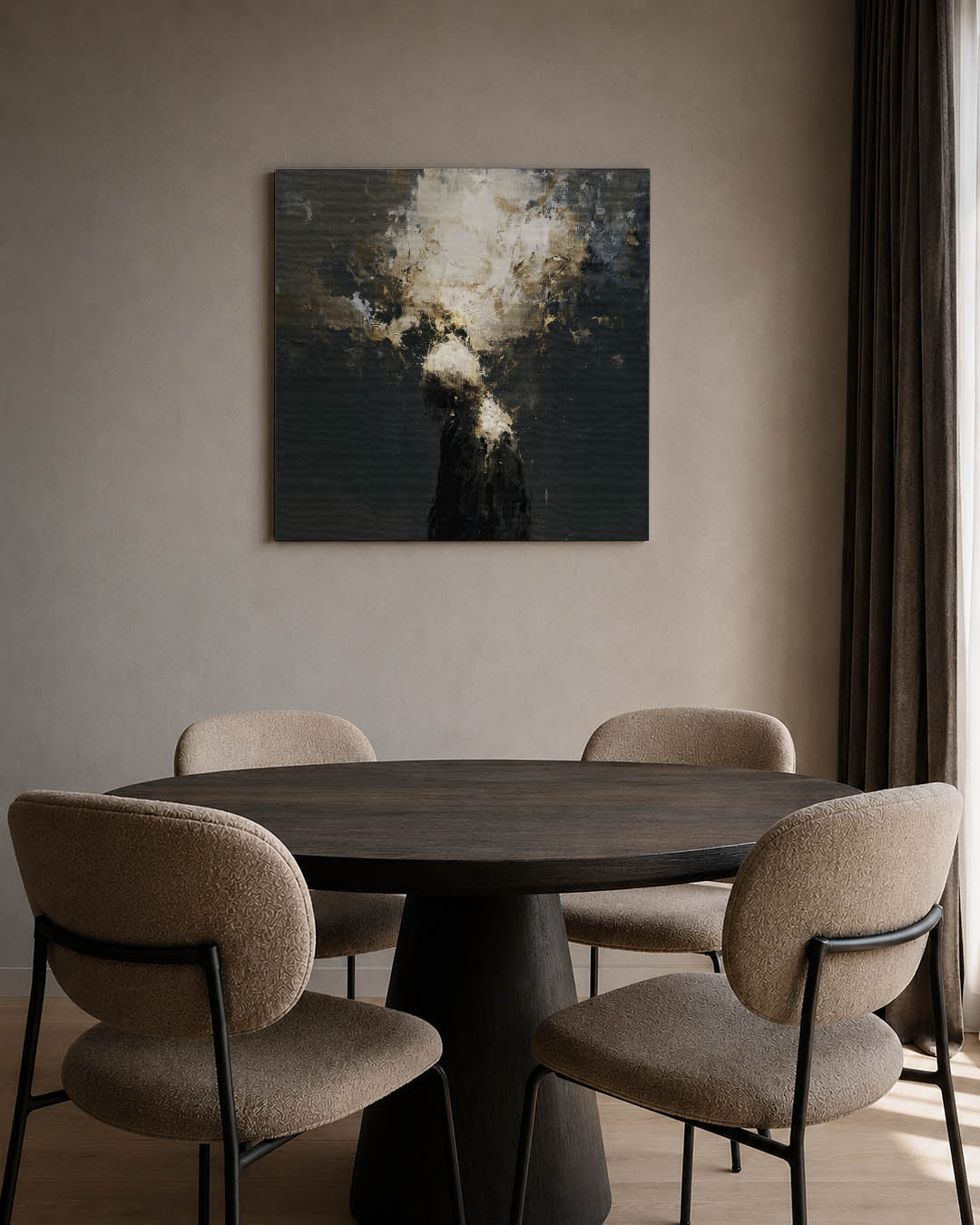 Dromerige vormen Kunstwerk