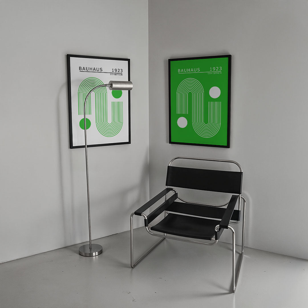 Lijnen en cirkelspel Posterset