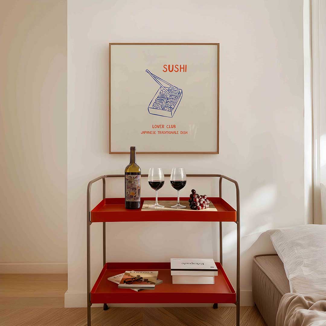 Sushi lover club Poster
