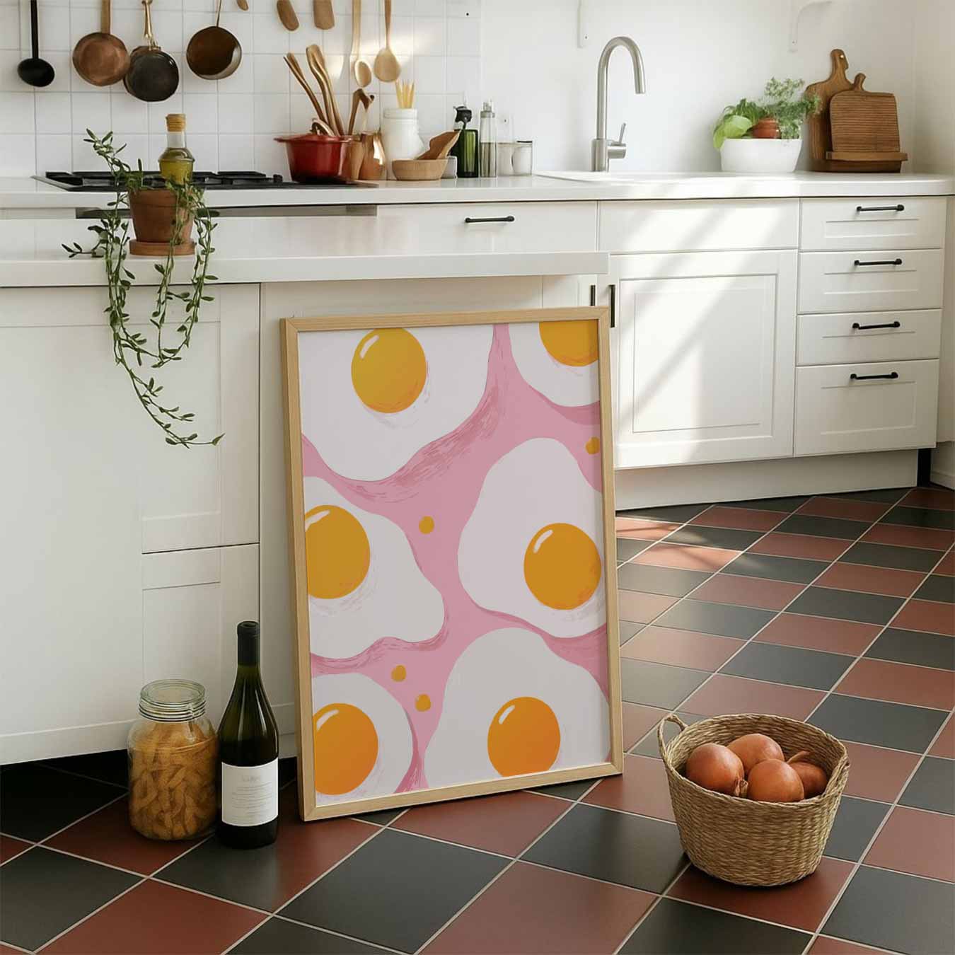 Sunny Side Up Fun Poster-WallArtistic