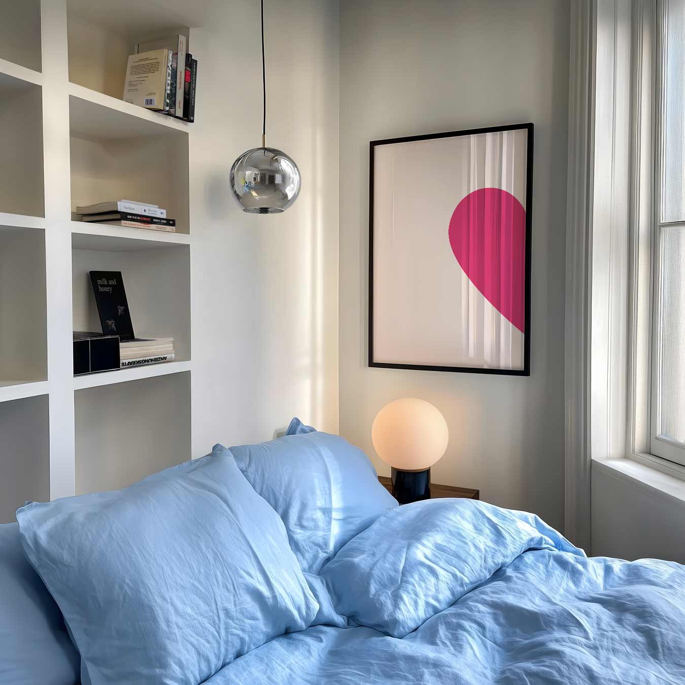 Liefdevolle Hart Poster-WallArtistic