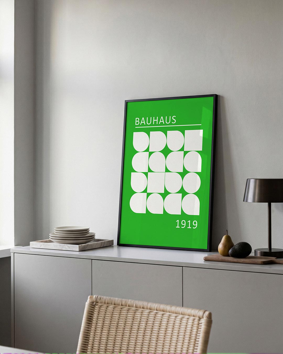 Vormritme en kleur Poster