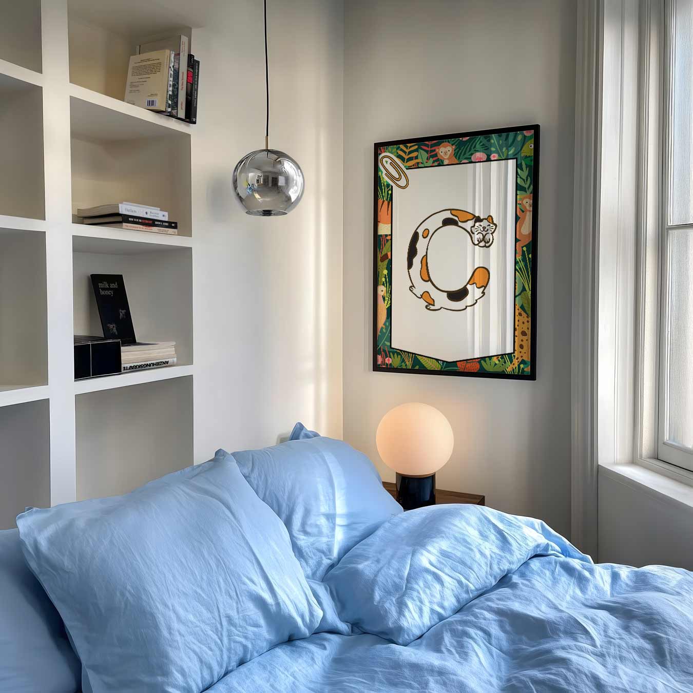 Jungle Vibes Kattenposter-WallArtistic