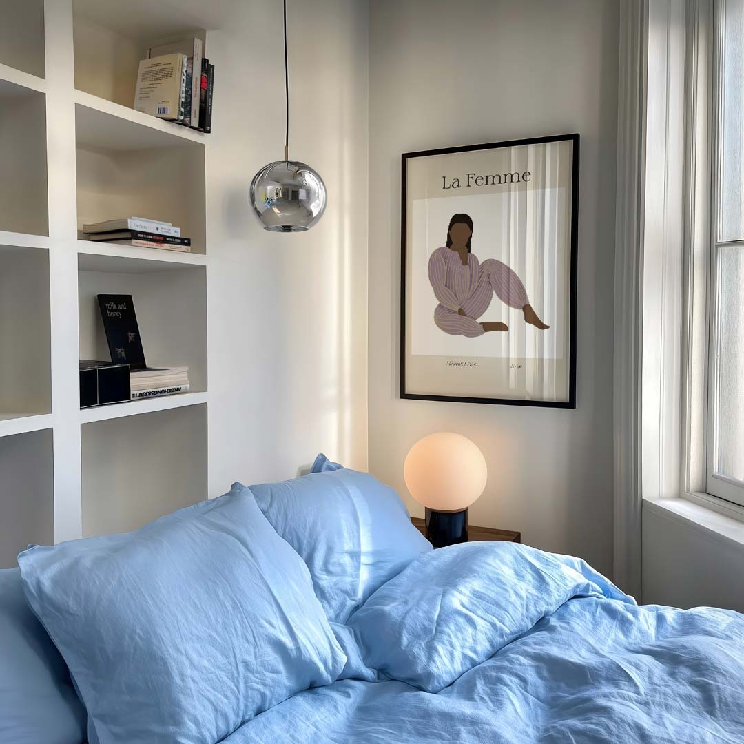 La Femme Minimalistische Poster-WallArtistic