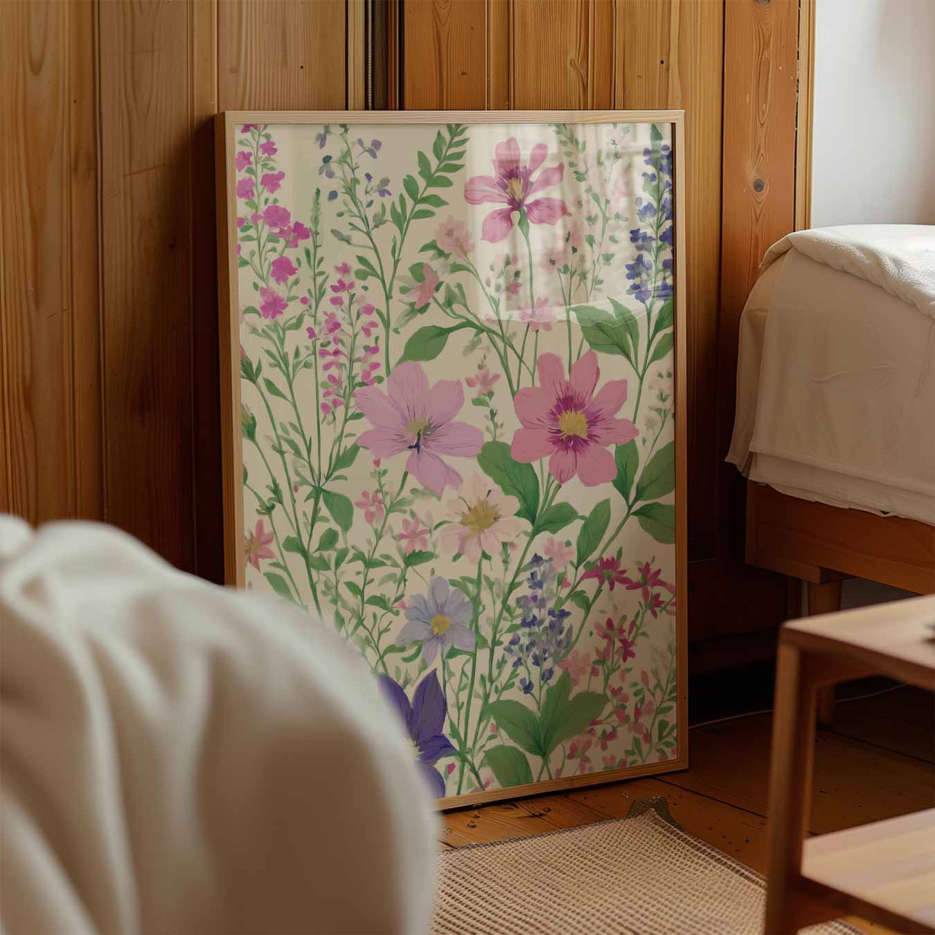 Bloemrijk Paradijs Poster-WallArtistic