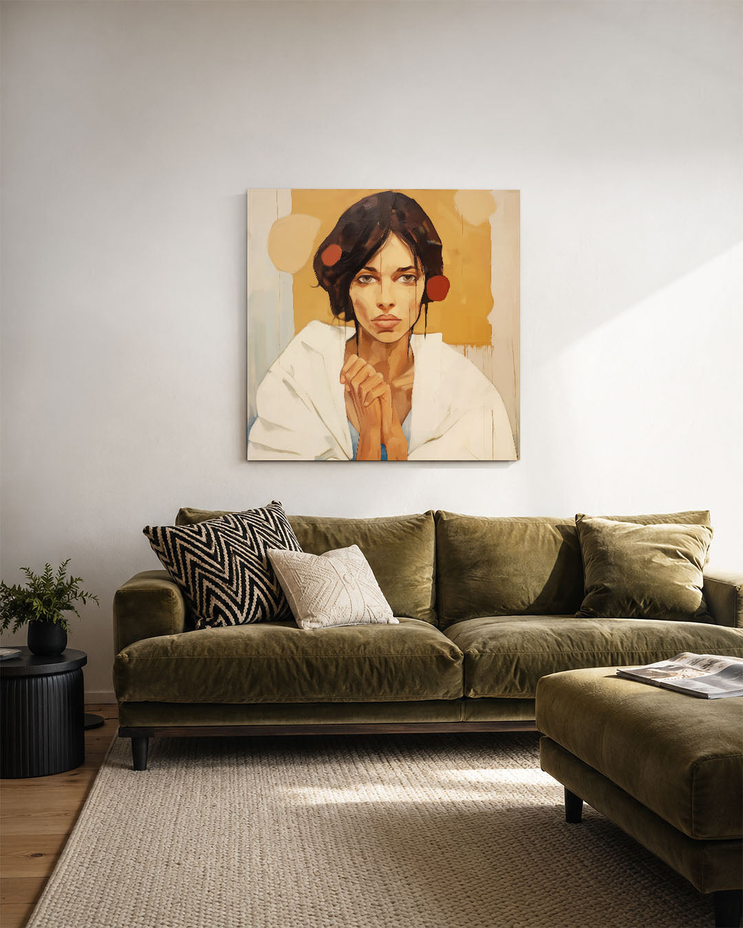 Portretstudie Kunstwerk