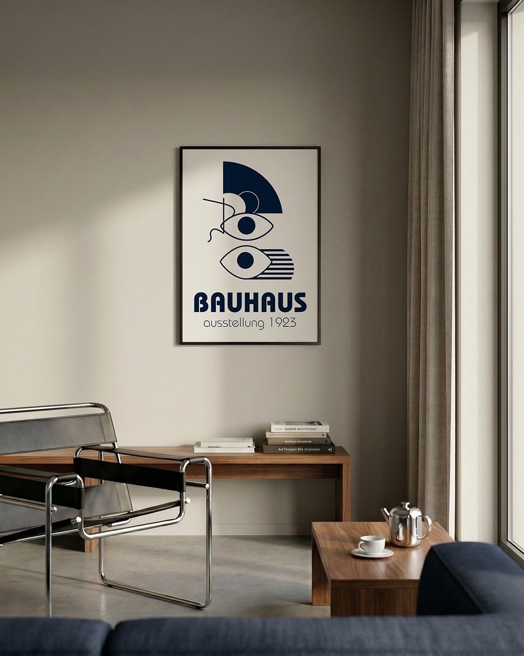 Vorm en lijnenspel Poster