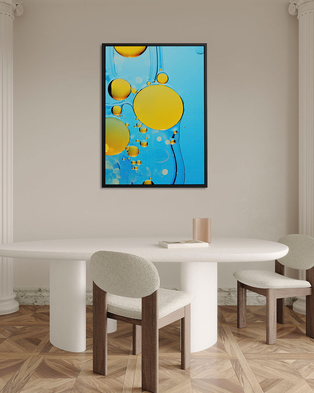 Kleurrijke bollen Kunstwerk