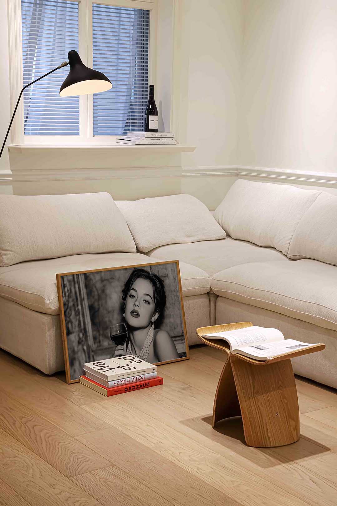 Vrouw met parels Poster