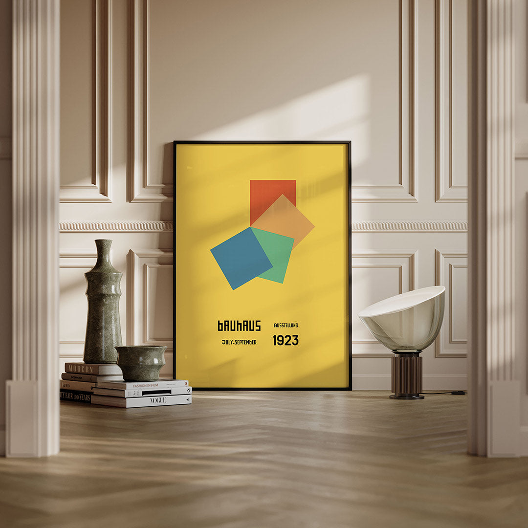 Vormen en kleurvlakken Poster