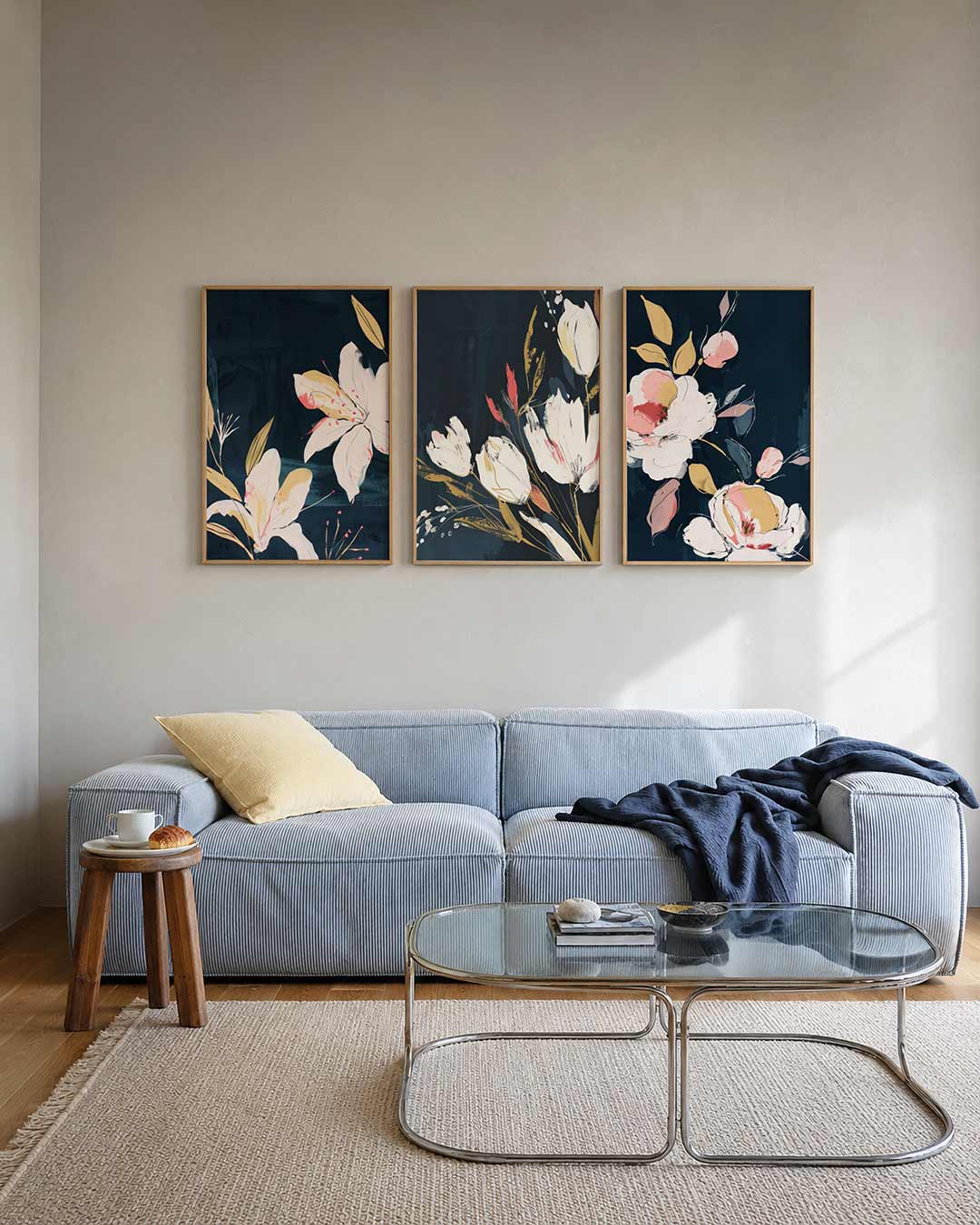 Bloemrijke elegantie Posterset
